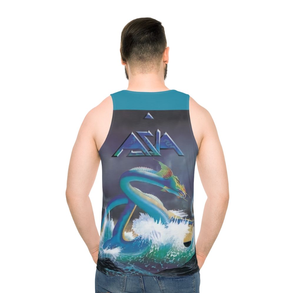 Asia 1982 Progressive Rock Band Unisex Tank Top - men back