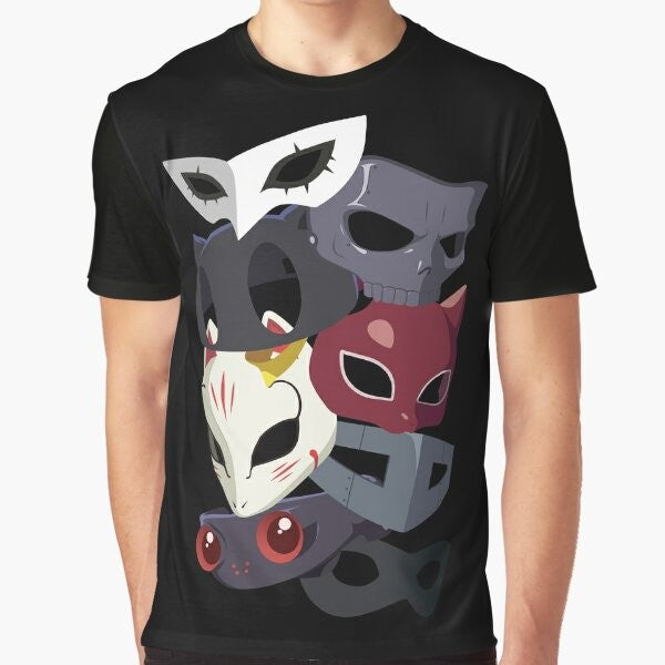 Persona 5 Phantom Thieves Joker Graphic T-Shirt