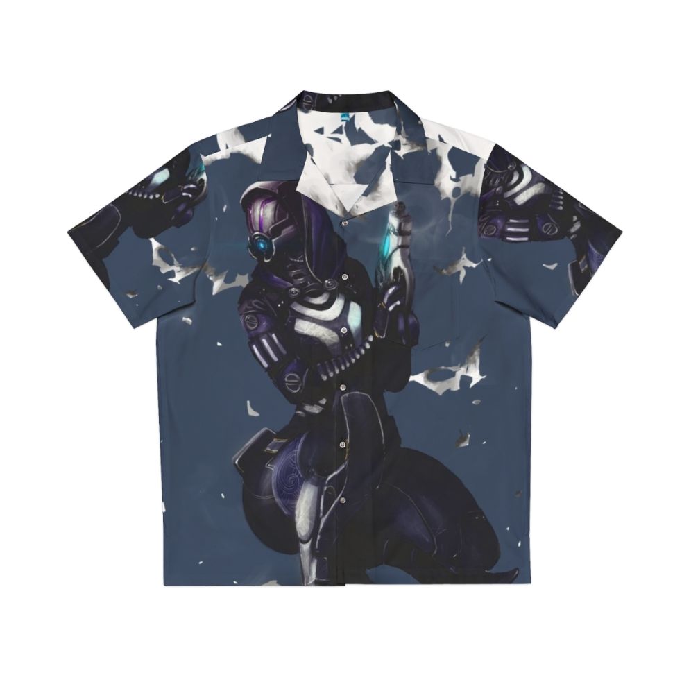 Tali Zorah Mass Effect Quarian Hawaiian Shirt