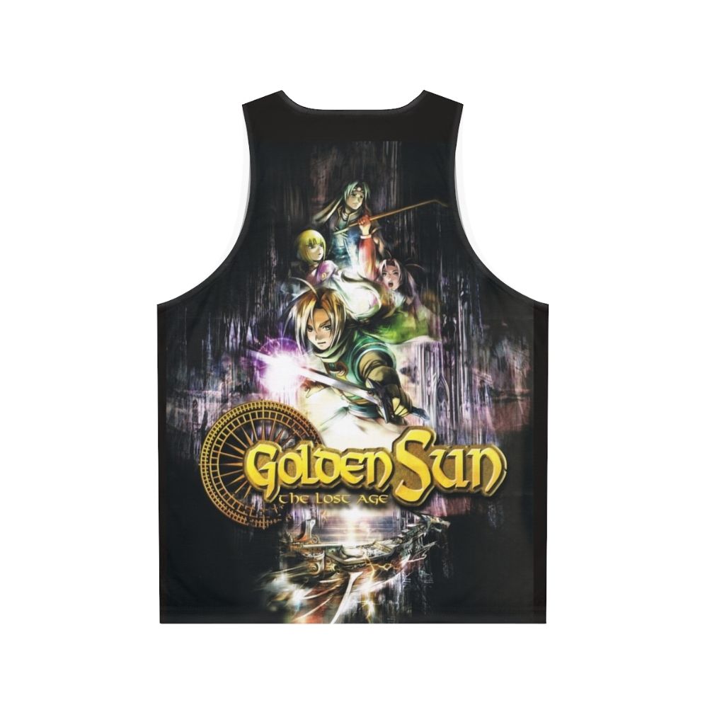 Unisex Golden Sun: The Lost Age Retro Gaming Tank Top - Back