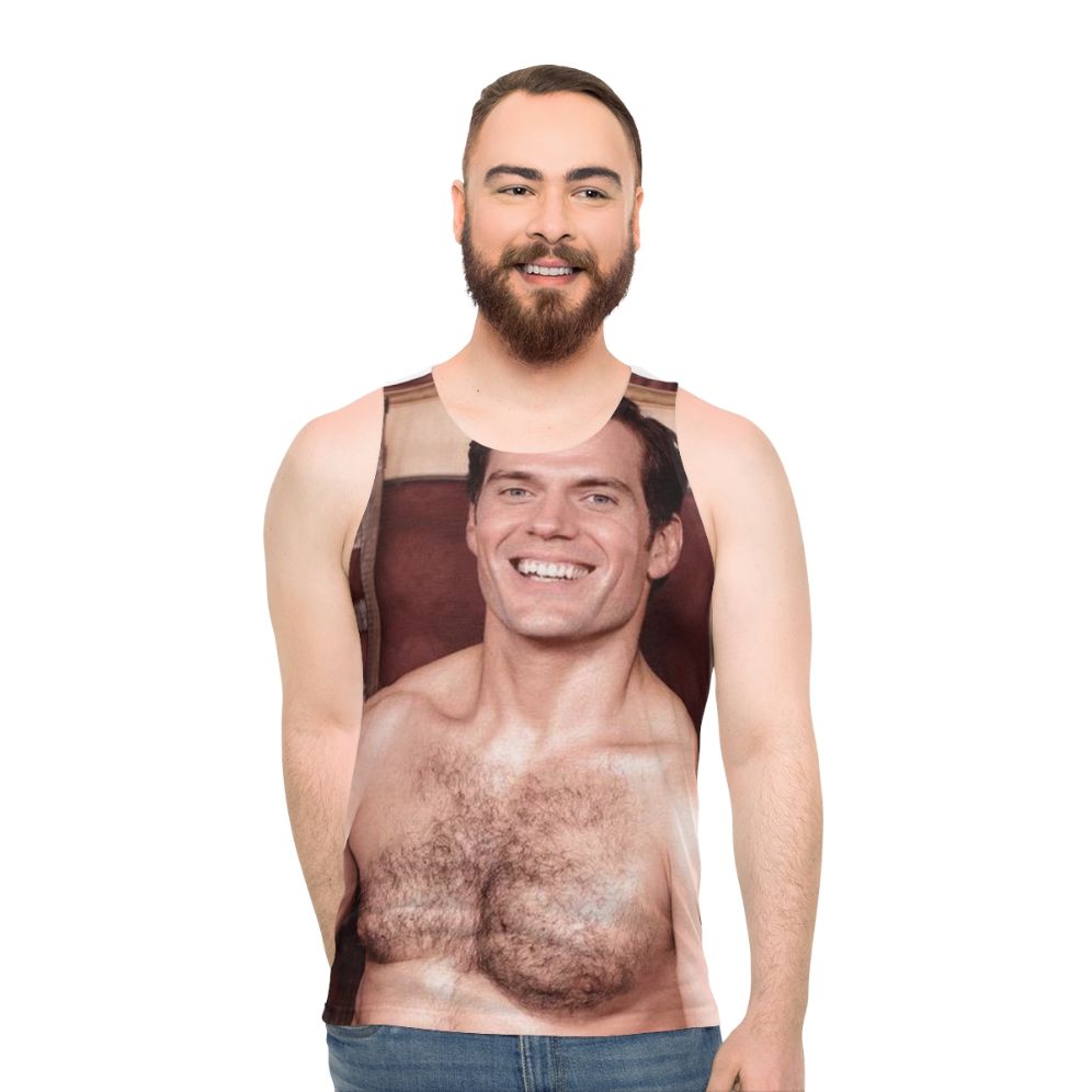 Henry Cavill Inspired Unisex Tank Top - men