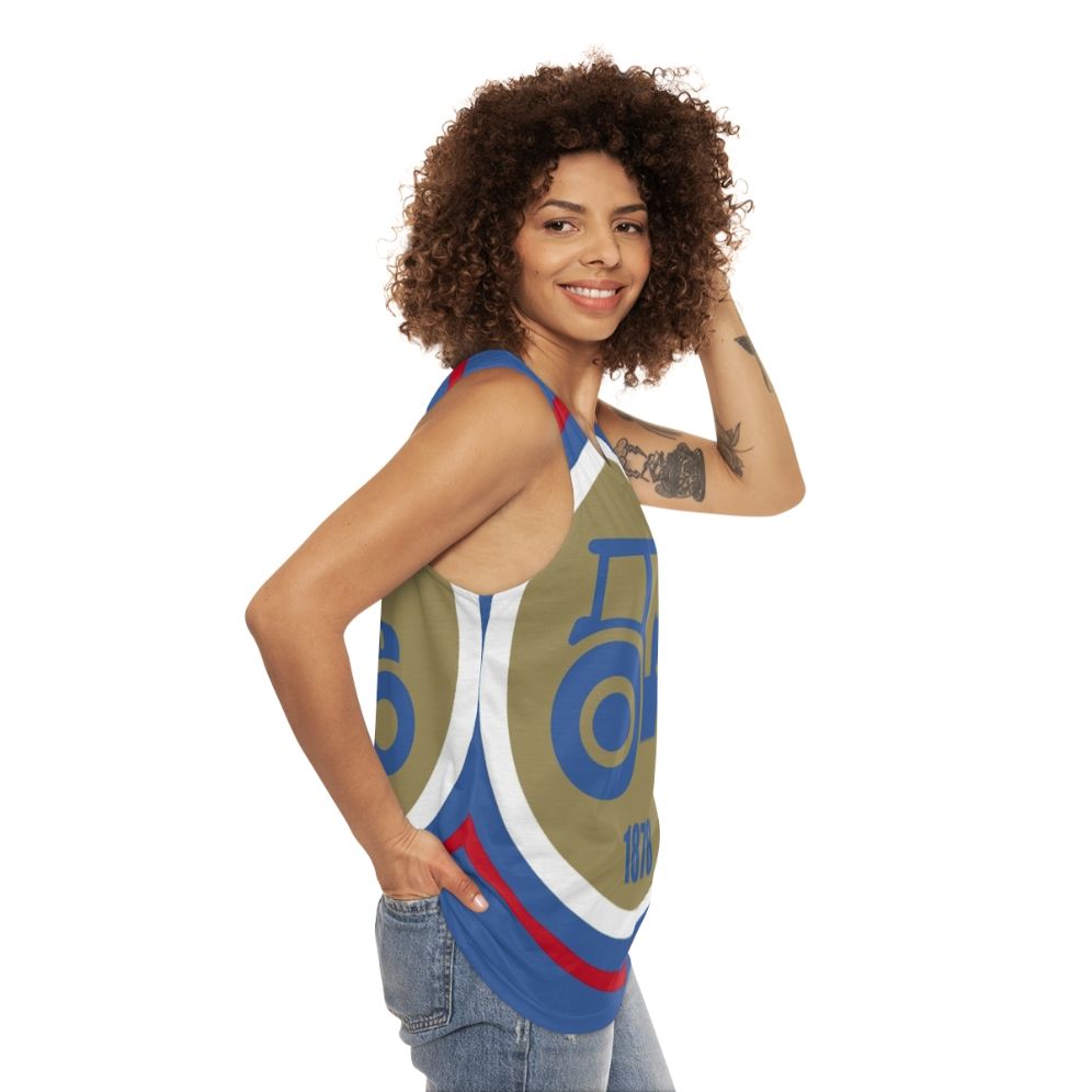 Unisex Ipswich Town FC "Tractor Boys" Tank Top - women side