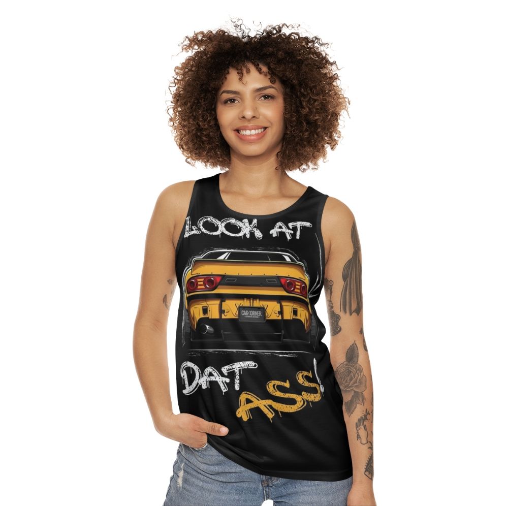 Nissan S13 200SX car enthusiast unisex tank top - women