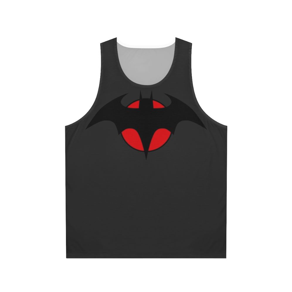 The Batman Unisex Tank Top with Thomas Wayne's Bat Symbol