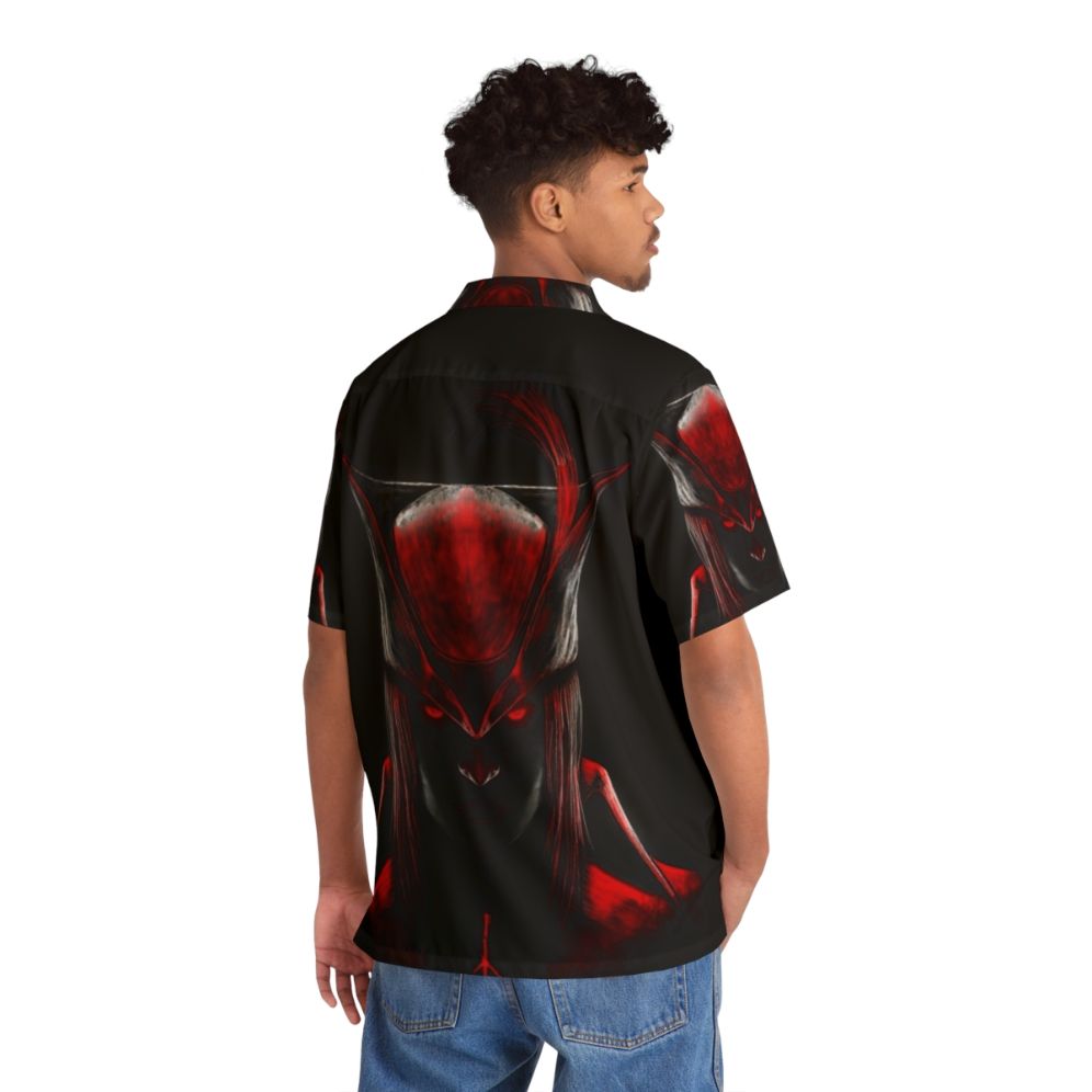 Bloodborne Hunter Hawaiian Shirt featuring Lady Maria - People Back