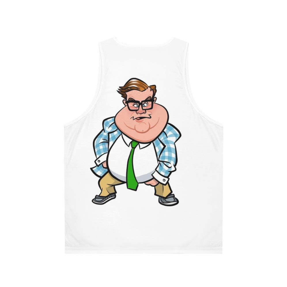 Unisex Matt Foley Motivational Speaker Tank Top - Back