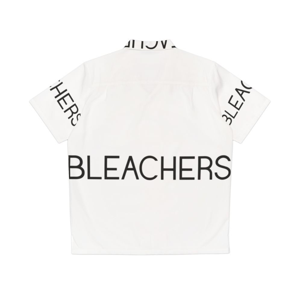 Bleachers Hawaiian Shirt featuring the Bleachers band and music - Back