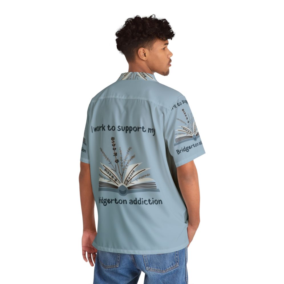 "Bridgerton Netflix TV Show Tropical Floral Hawaiian Shirt" - People Back