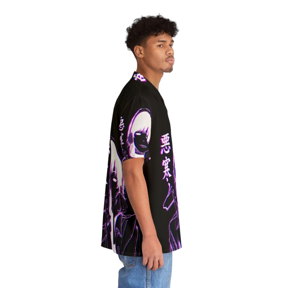 Chill glitch Hawaiian shirt with vaporwave aesthetic - People Pight