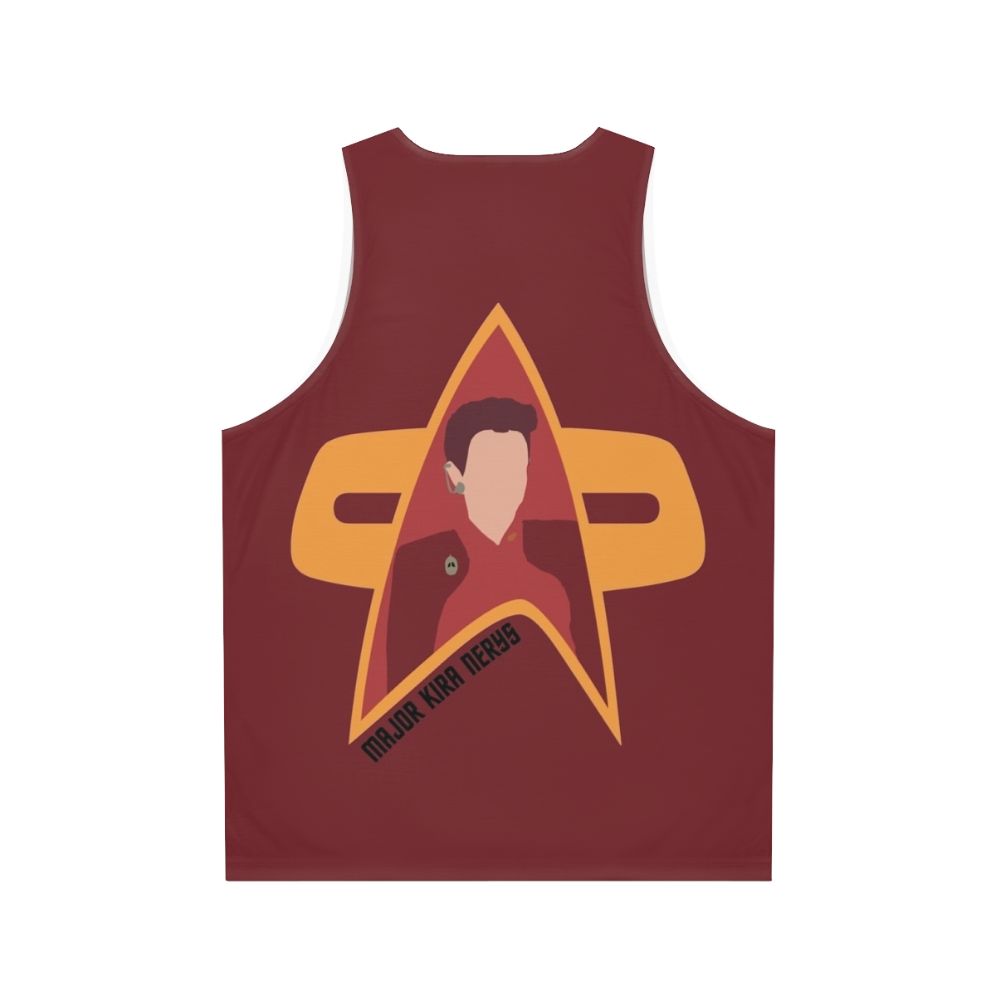 Major Kira Nerys Star Trek DS9 Unisex Tank Top - Back