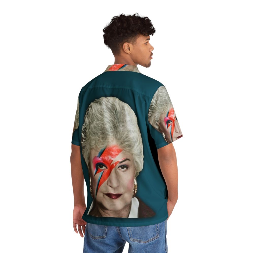 Dorothy Zbornak wearing a vibrant tropical Hawaiian shirt from the hit 80s TV series The Golden Girls - People Back