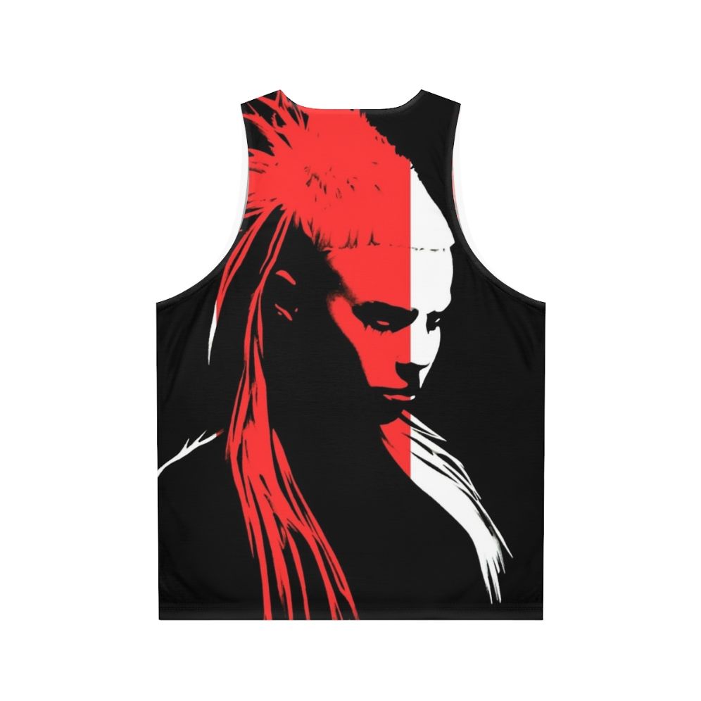 Die Antwoord 5 Unisex Tank Top with Yolandi Visser Portrait - Back