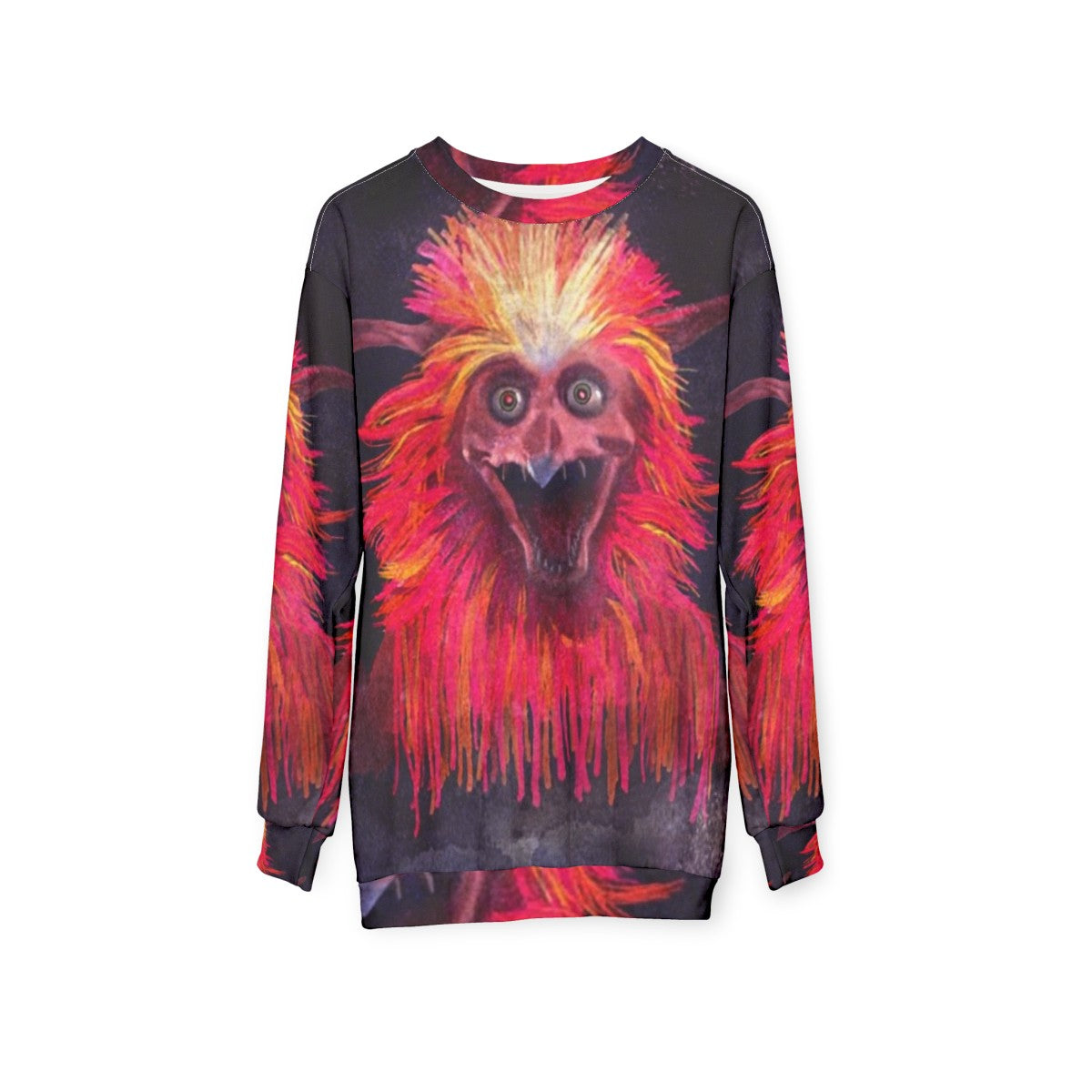 Firey Sweatshirt - Fantasy Creature Clothing - hanging