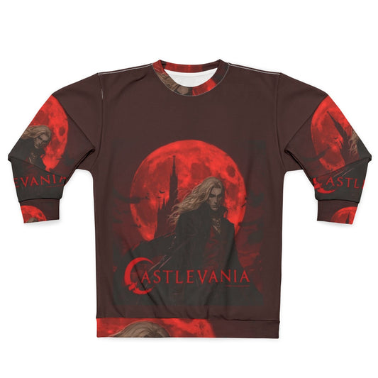 Castlevania Netflix Alucard Fan Art Sweatshirt