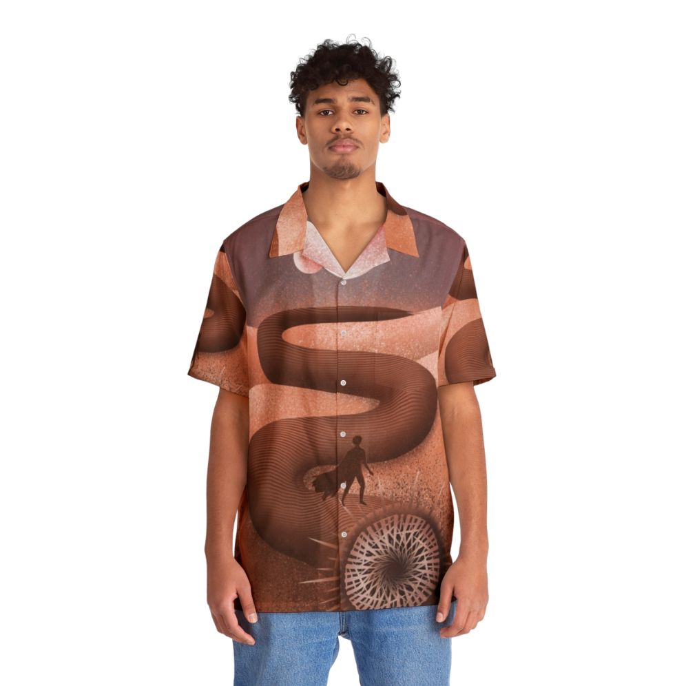 Dune Sandworm Hawaiian Shirt - People Front