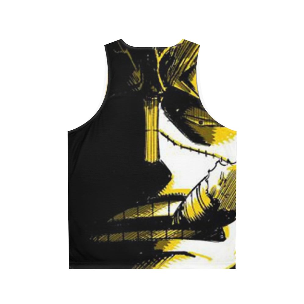 One Piece Crocodile Inspired Unisex Tank Top - Back