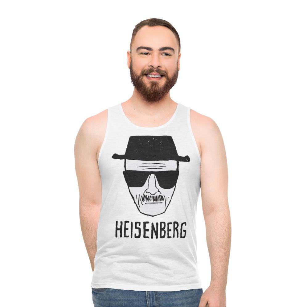 Breaking Bad Heisenberg Drawing Unisex Tank Top - men