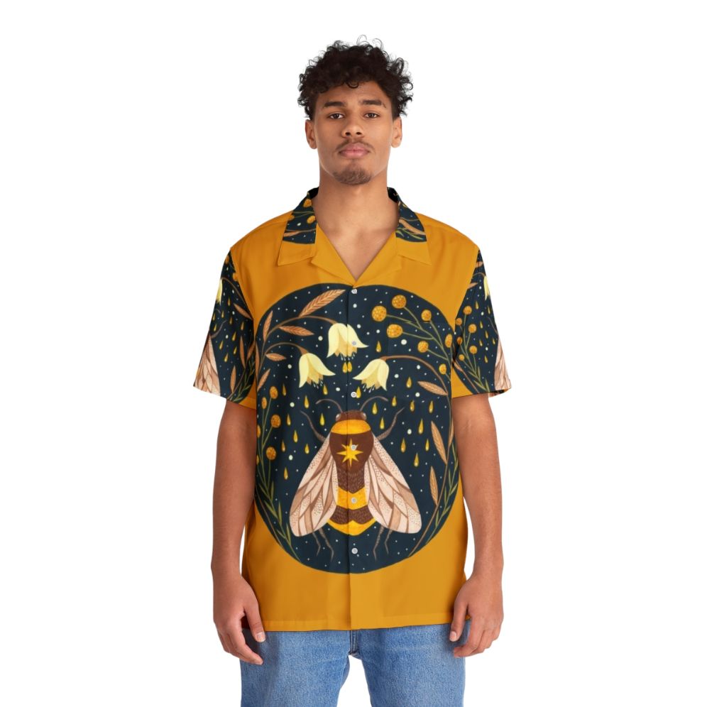 Harvester of Gold Hawaiian Bee Shirt - People Front