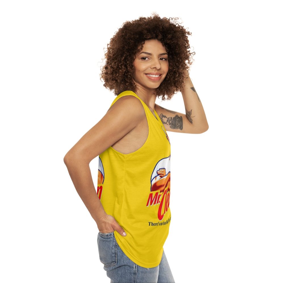 Unisex vintage Mr. Clean tank top - women side