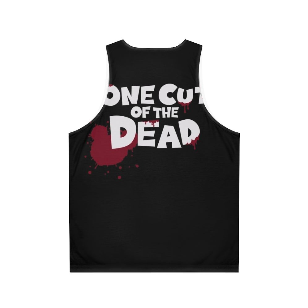 One Cut of the Dead Unisex Horror Comedy Tank Top - Back