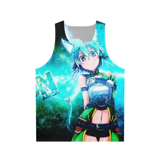 Sinon Cat Anime Unisex Tank Top