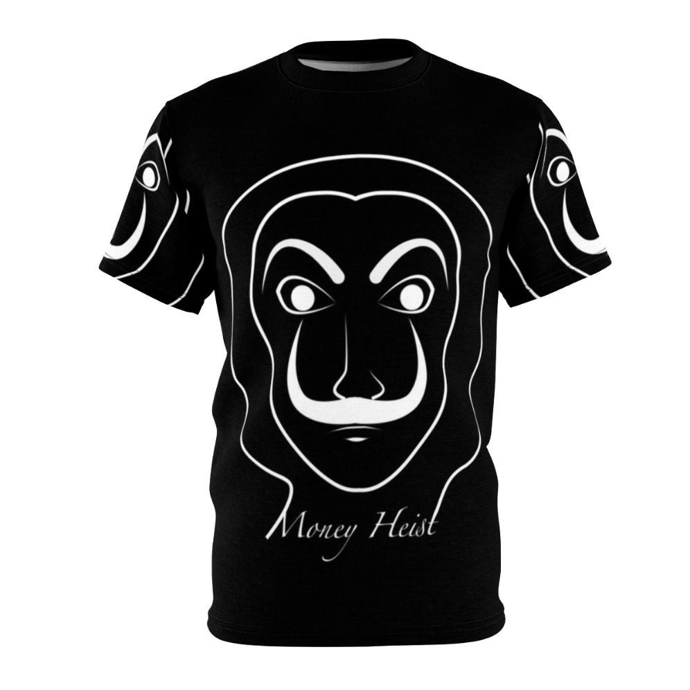 Inspired Money Heist T-shirt with iconic La Casa de Papel imagery