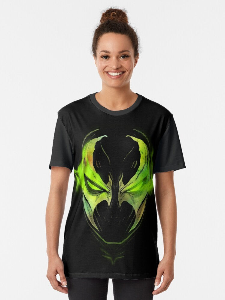 Lithium Hellspawn Superhero Graphic T-Shirt - Women