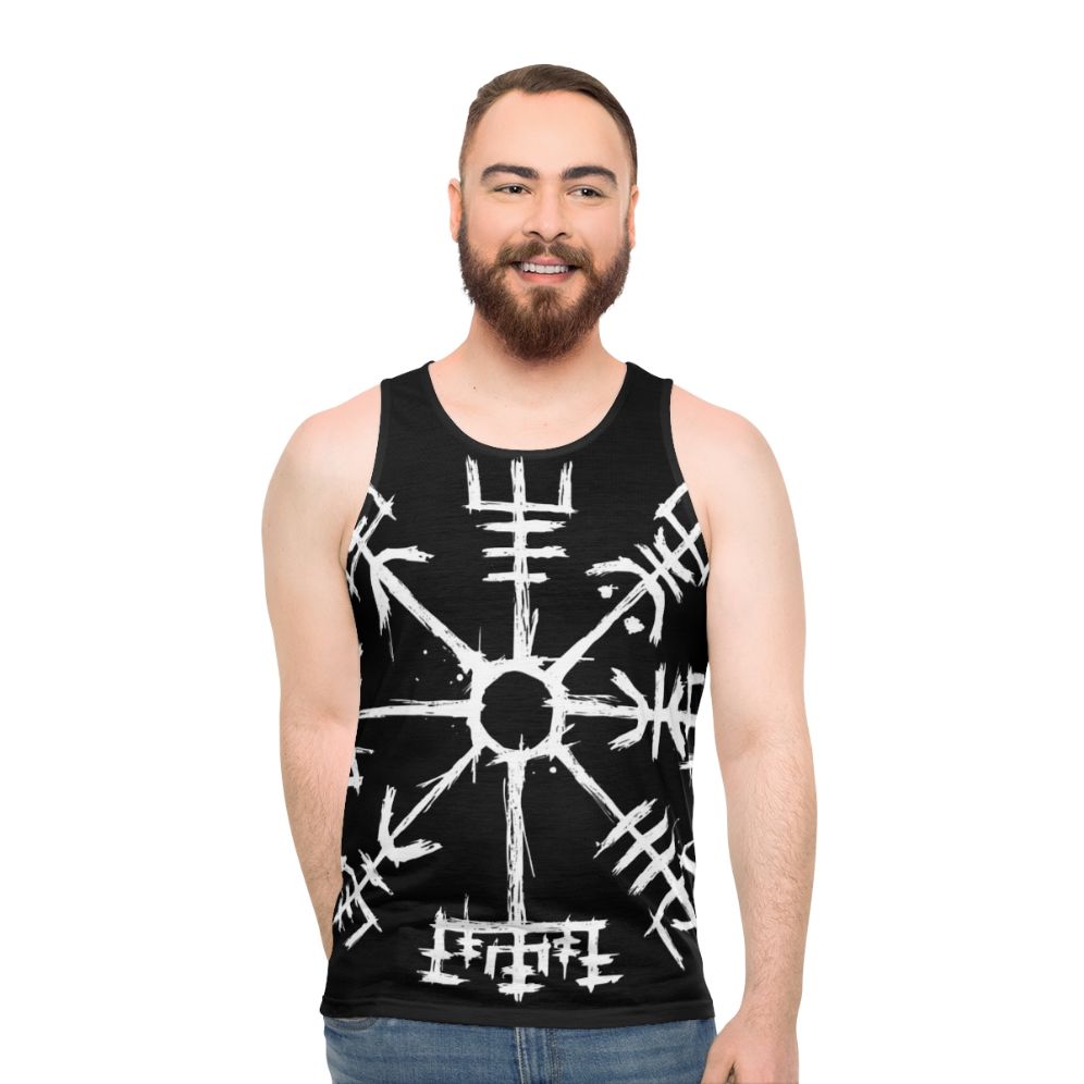 Viking Compass Vegvisir Unisex Tank Top - men