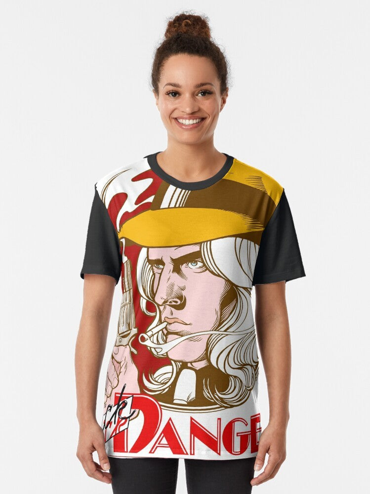 "Nick Danger Third Eye Graphic T-Shirt - Retro Vintage Comedy Design" - Women