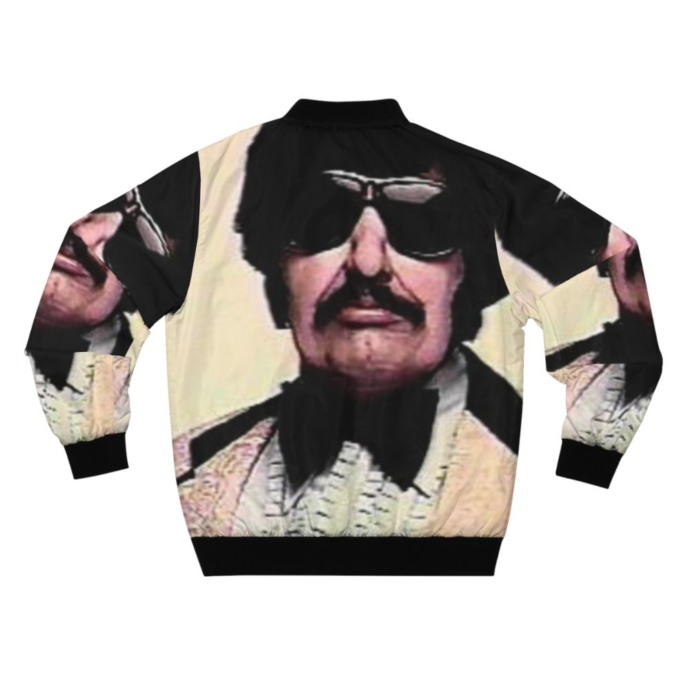 Vintage Tony Clifton bomber jacket, inspired by Andy Kaufman's iconic character - Back