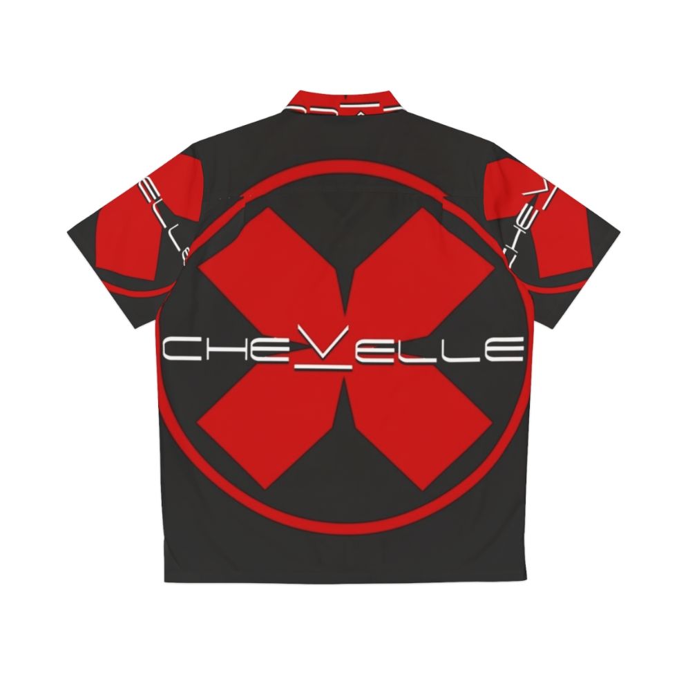 Chevelle Band Hawaiian Shirt with Metal Music Inspired Design - Back