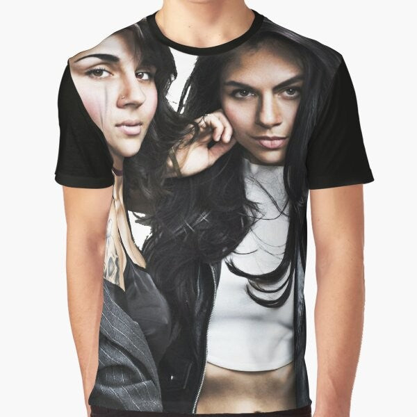 Krewella EDM Music T-Shirt with Graphic Design for Dance Lovers