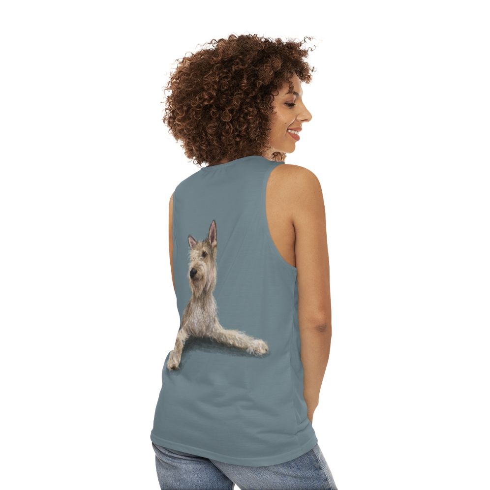 Berger Picard Dog Unisex Tank Top - women back