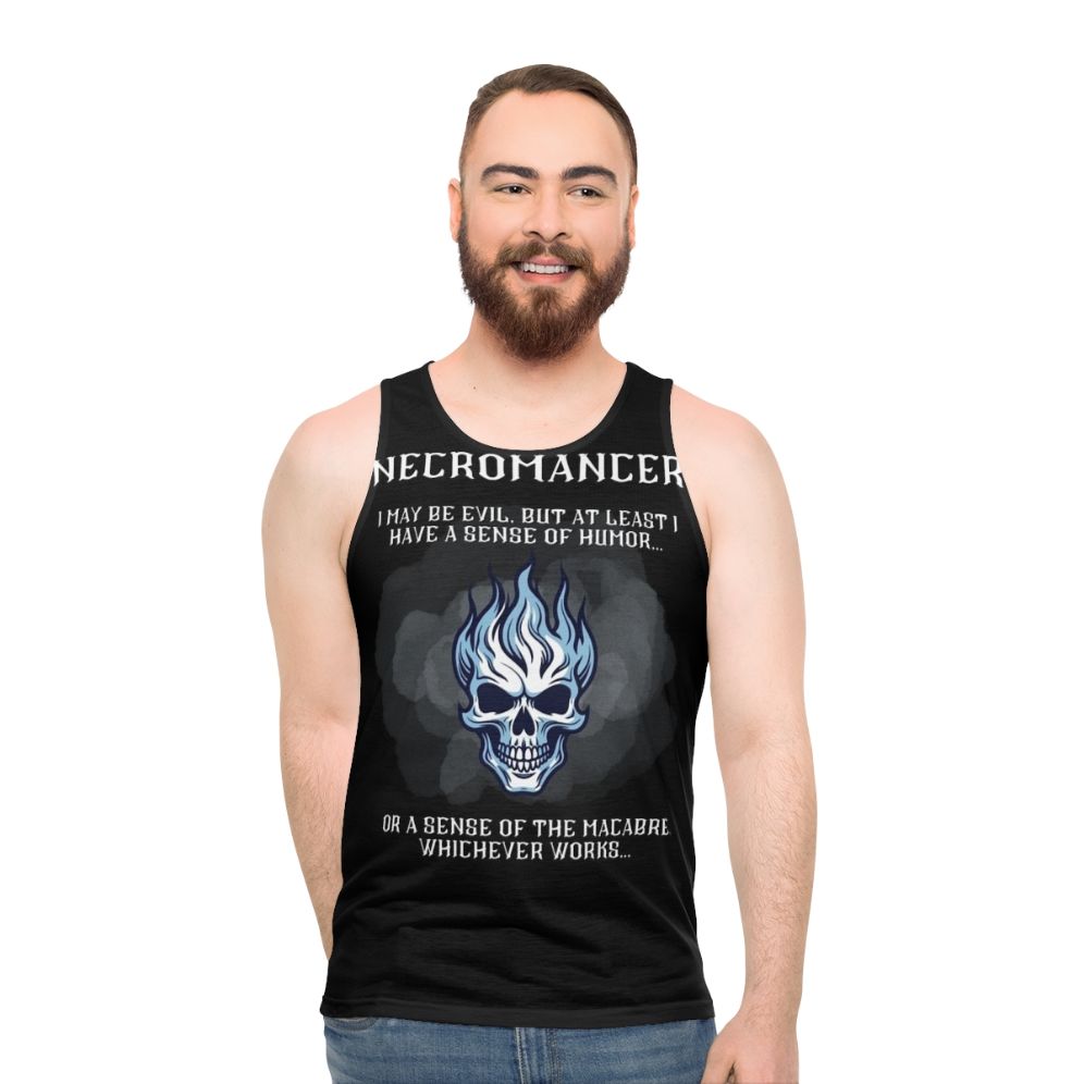 Necromancer Unisex Fantasy Tank Top - men