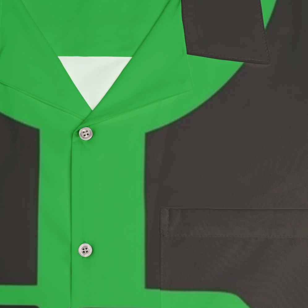 Ben 10 Omniverse Attire Hawaiian Shirt - Detail