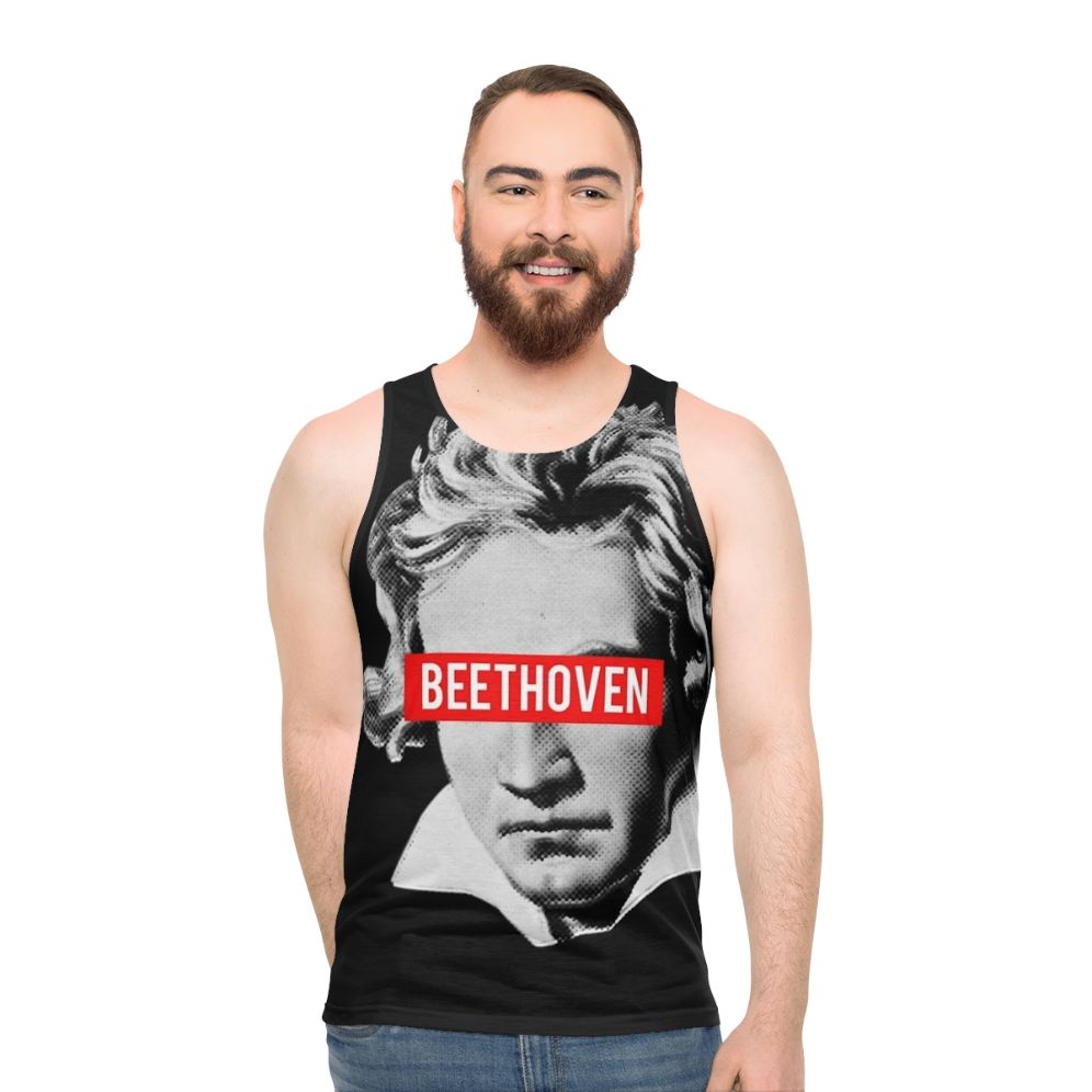 Beethoven Classical Music Unisex Tank Top - men