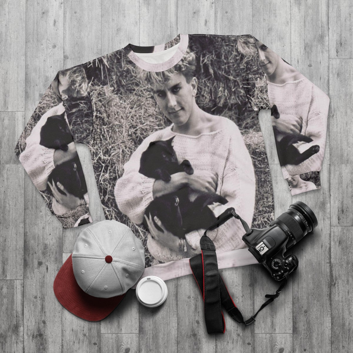 Terry Hall Classic Retro Sweatshirt - flat lay