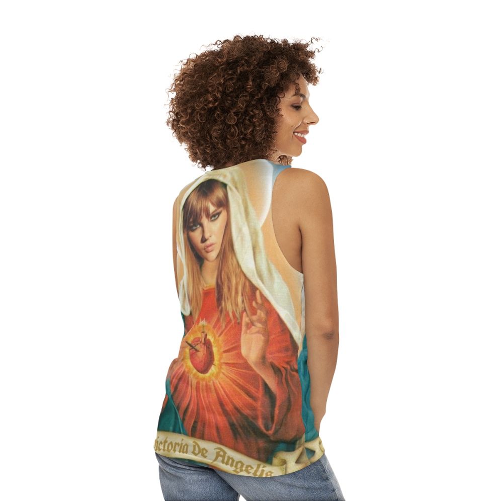 Victoria De Angelis as Mother Mary Unisex Tank Top - women back