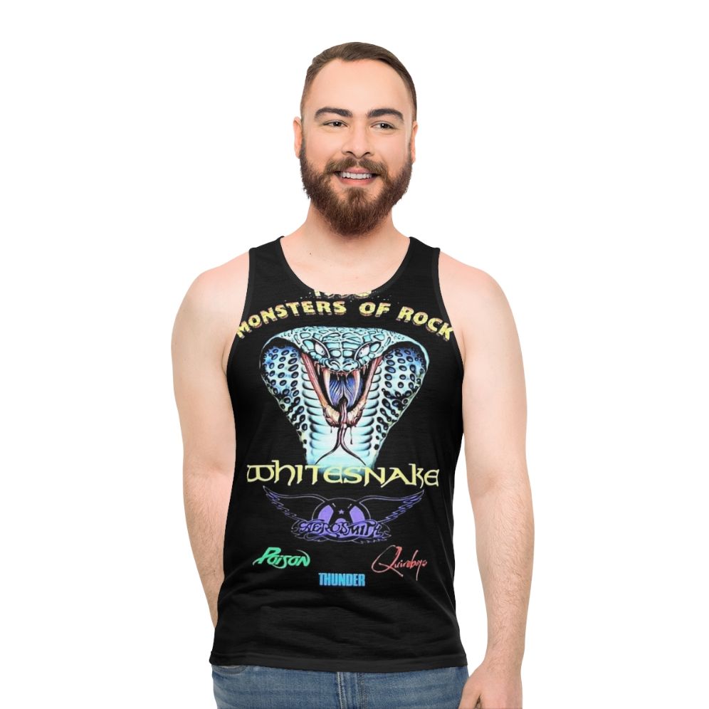 Retro 1990 Monsters of Rock Unisex Tank Top - men