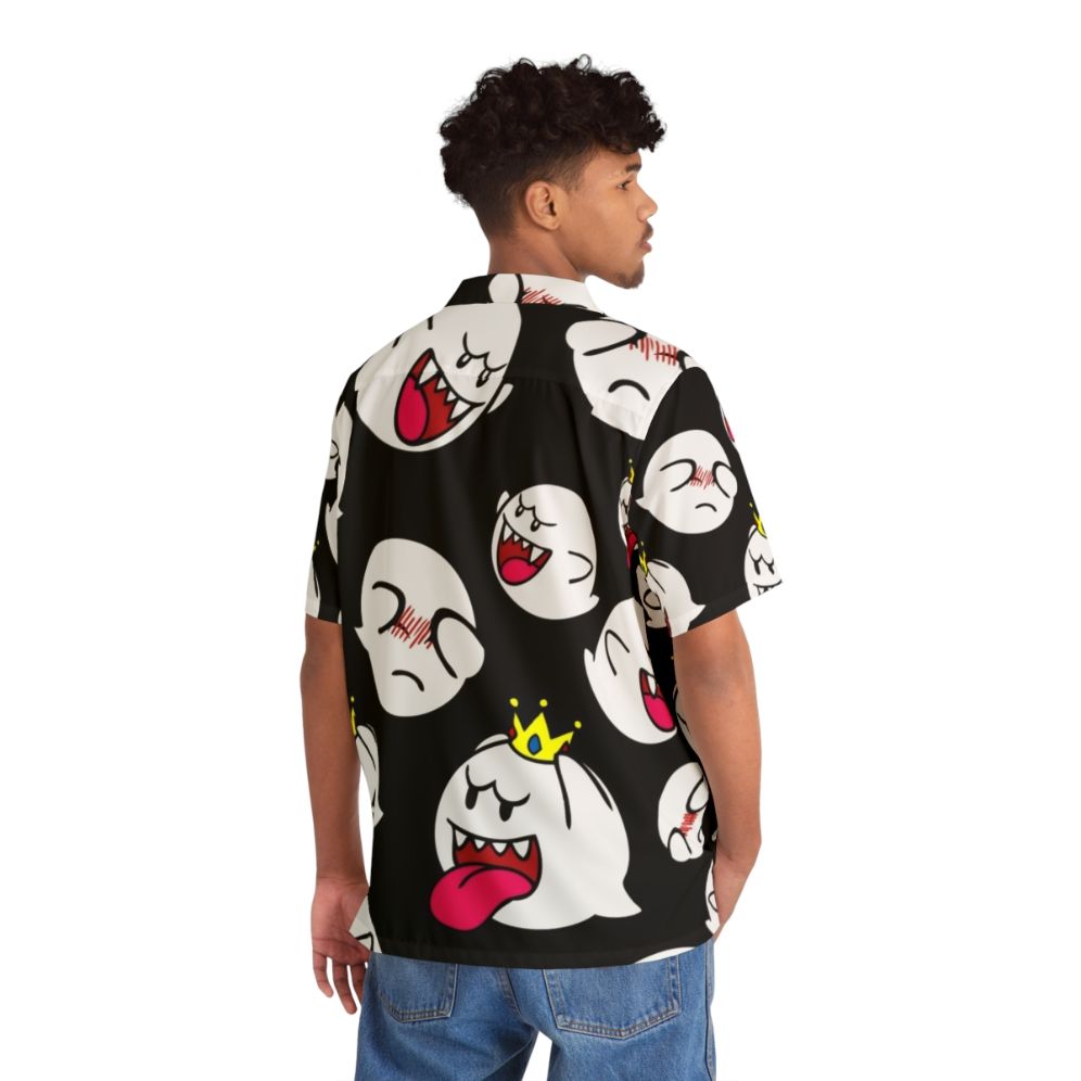 King Boo Shy Ghost Hawaiian Shirt - People Back