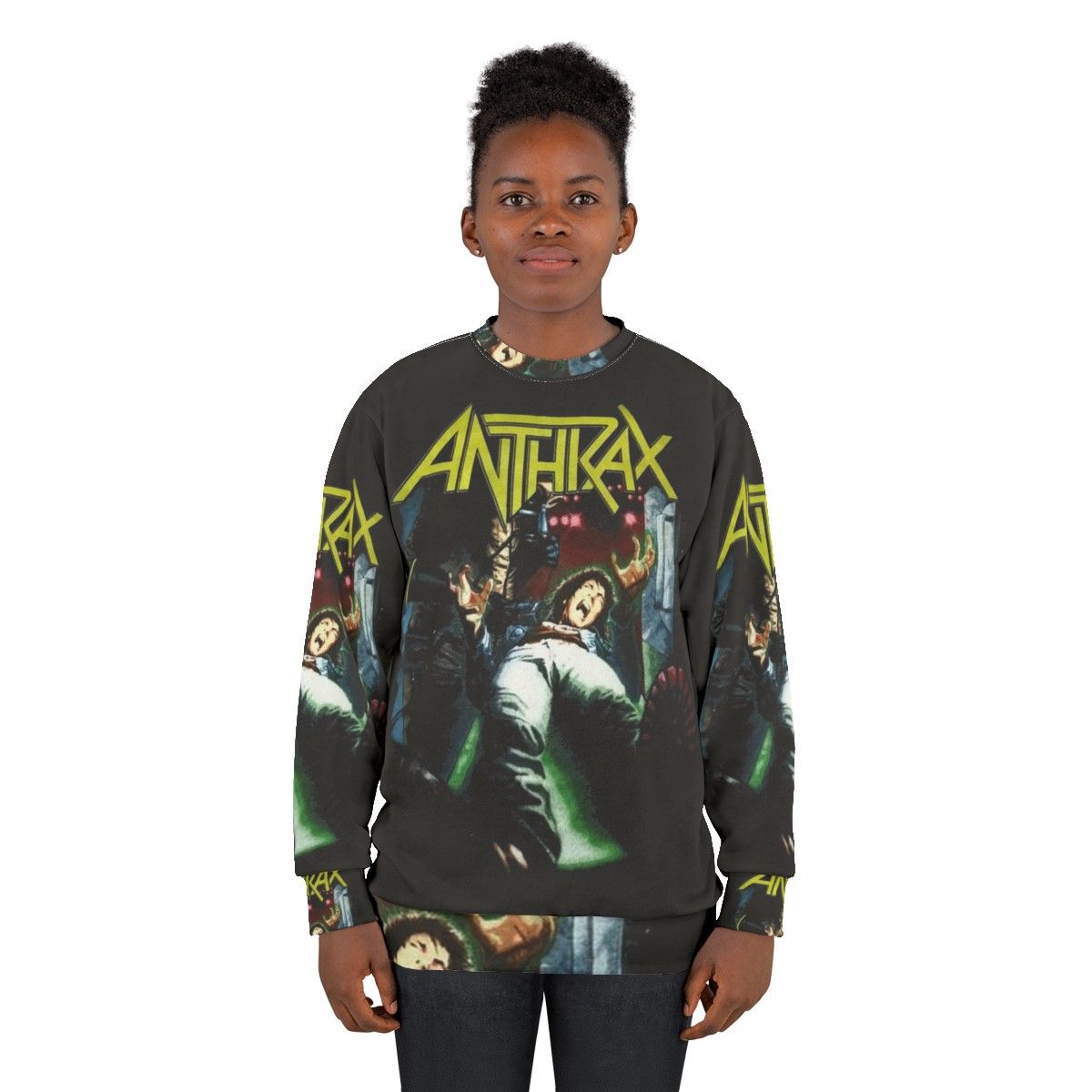 Anthrax Band Logo Sweatshirt - women