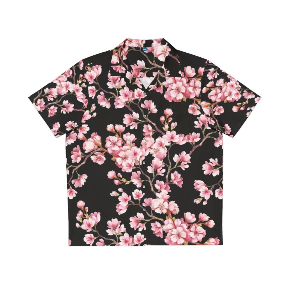 Cherry Blossom Floral Pattern Hawaiian Shirt