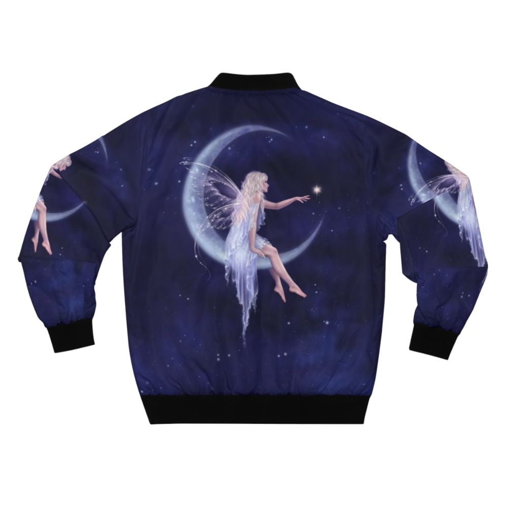 Celestial fairy moon and star bomber jacket - Back