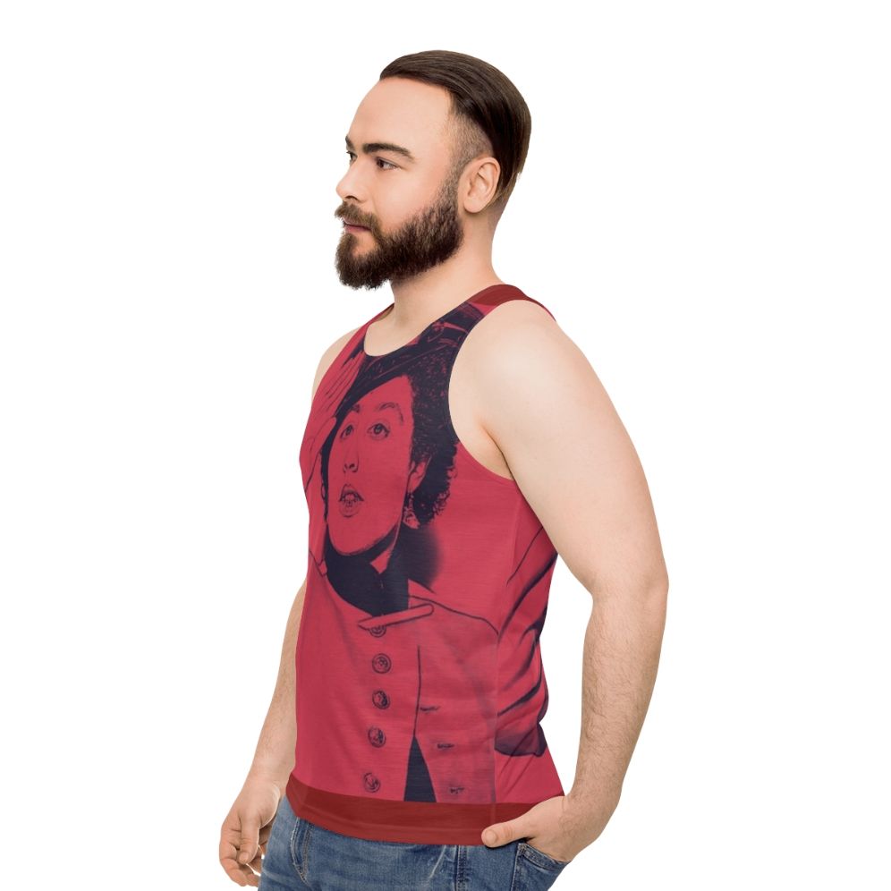 Polystyrene X-Ray Spex Punk Rock Unisex Tank Top - men side