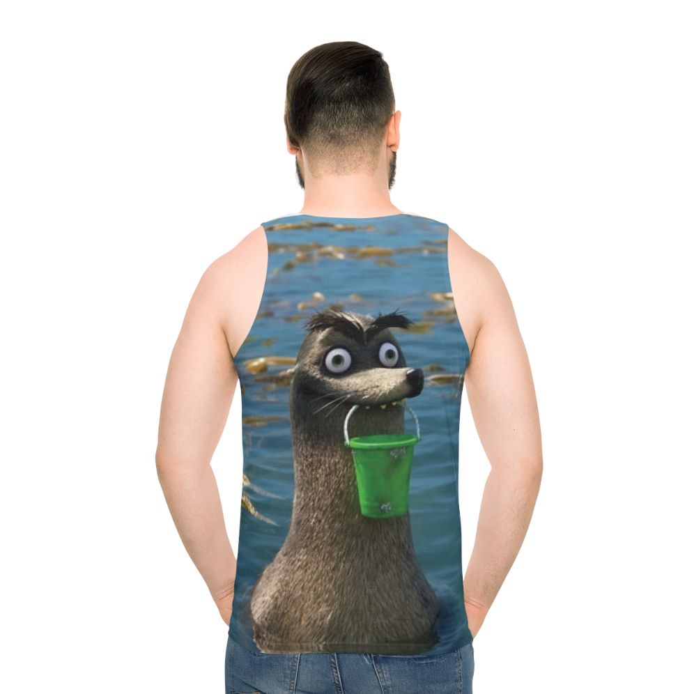 Finding Dory and Nemo Unisex Tank Top - men back