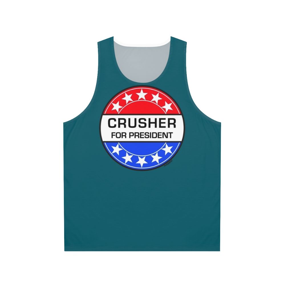 Crusher For President Sci-Fi Unisex Tank Top