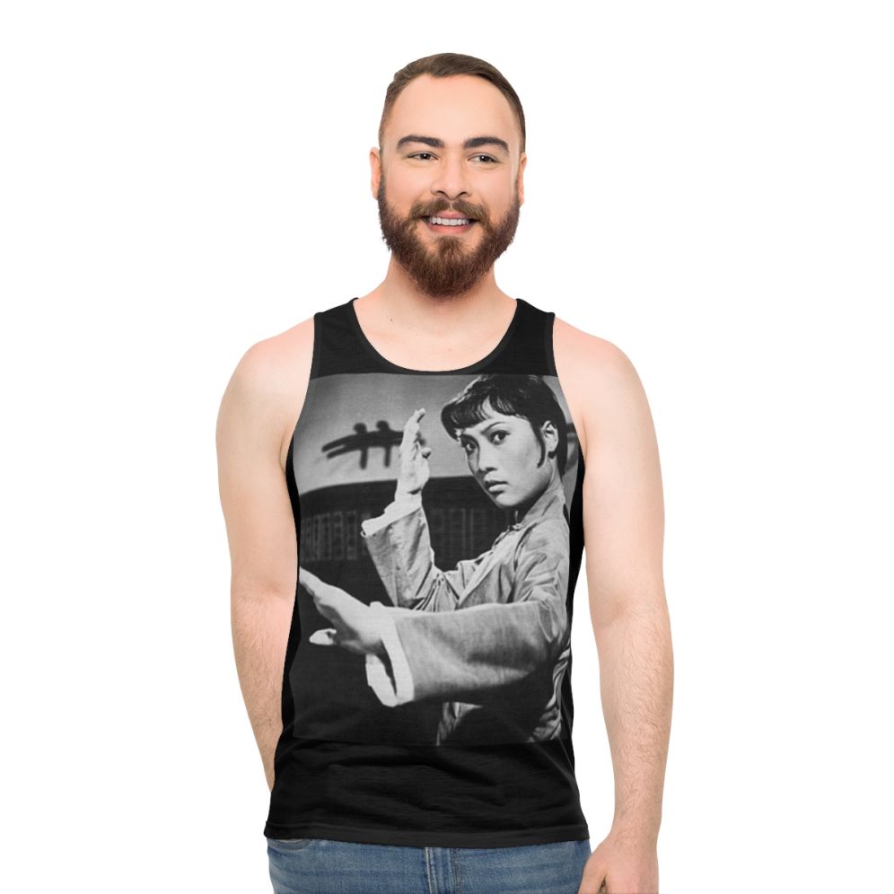 Angela Mao Unisex Kung Fu Movie Tank Top - men