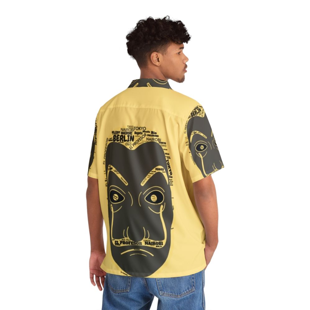 Money Heist La Casa De Papel Dali Mask Hawaiian Shirt - People Back