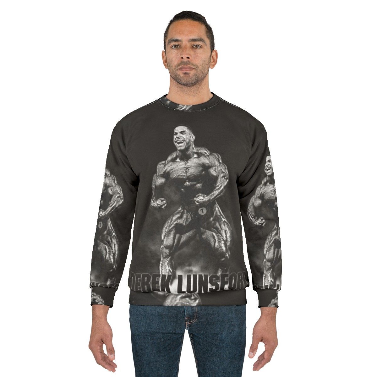 Derek Lunsford Most Muscular Bodybuilder Sweatshirt - men