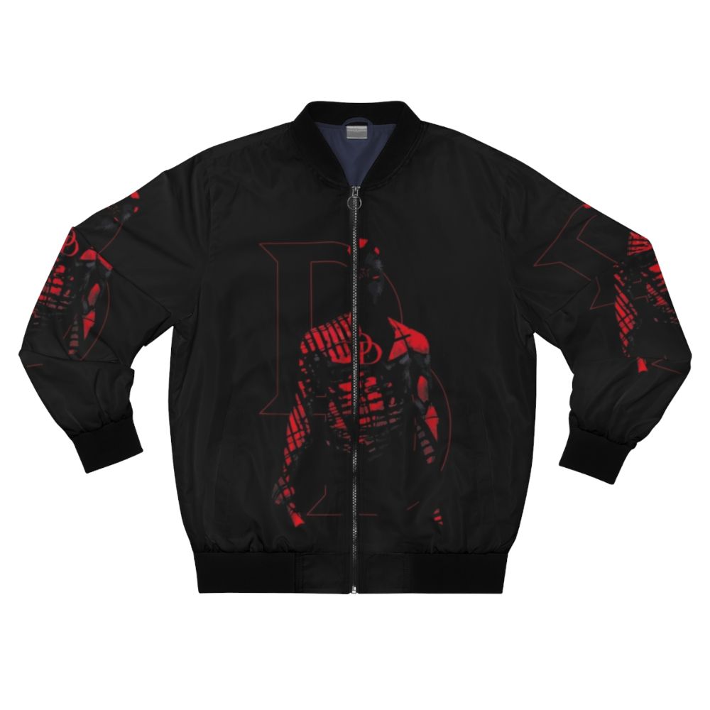 Daredevil in Shadows Superhero Bomber Jacket